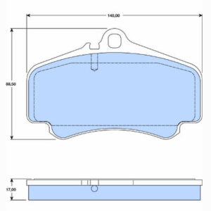 Δισκόφρενα  ZTEC+ για Porsche